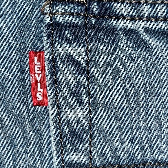 LEVI'S BIG E 501 90's BLUE JEANS - MEDIUM WASH -PREMIUM DENIM - EUC -  W 27 L 29 - Picture 8 of 12